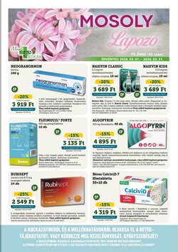 Mosoly Patikák akciós újság 2026.03.01-től