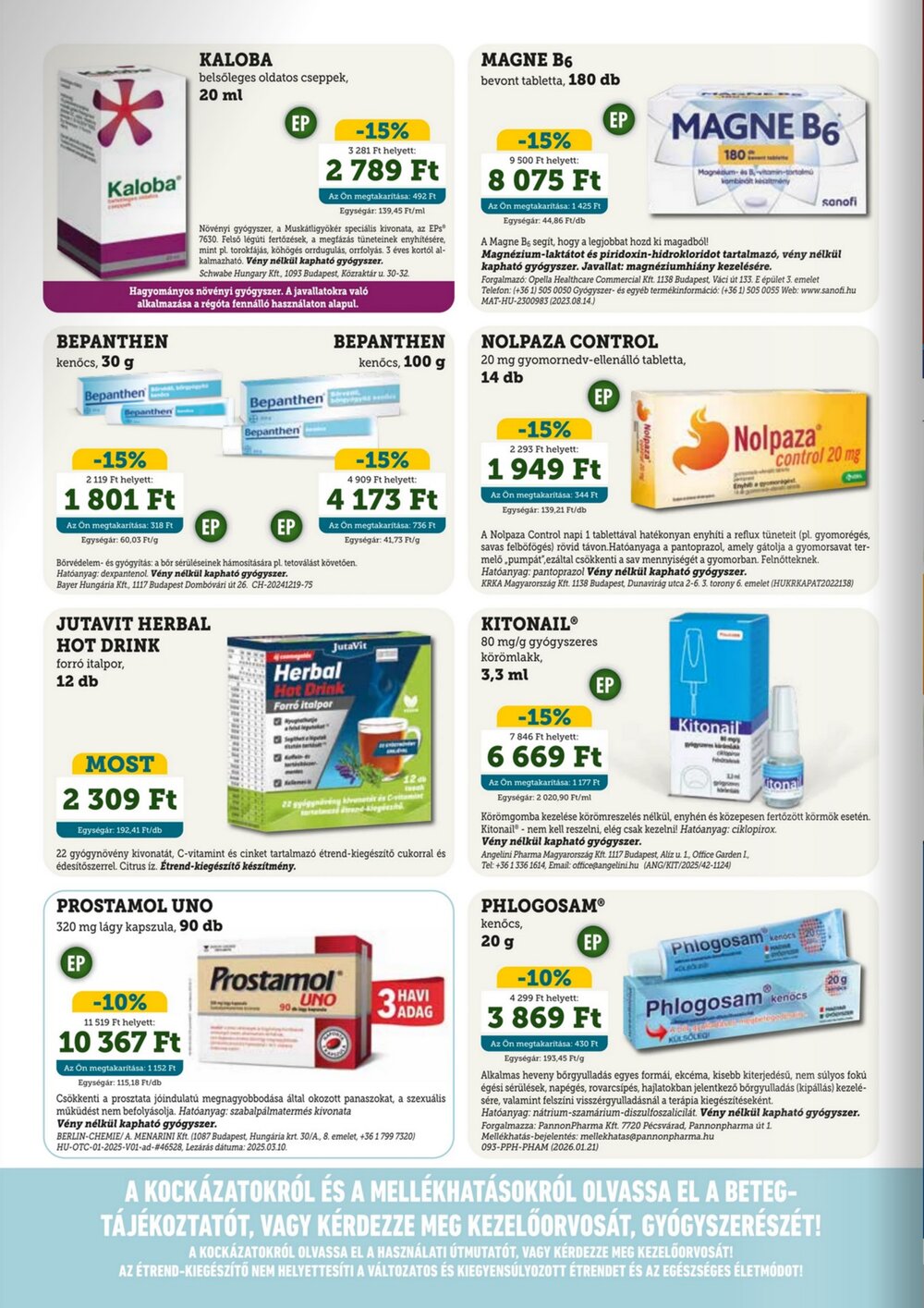 Mosoly Patikák akciós újság 2026.03.01-től - 4. oldal.