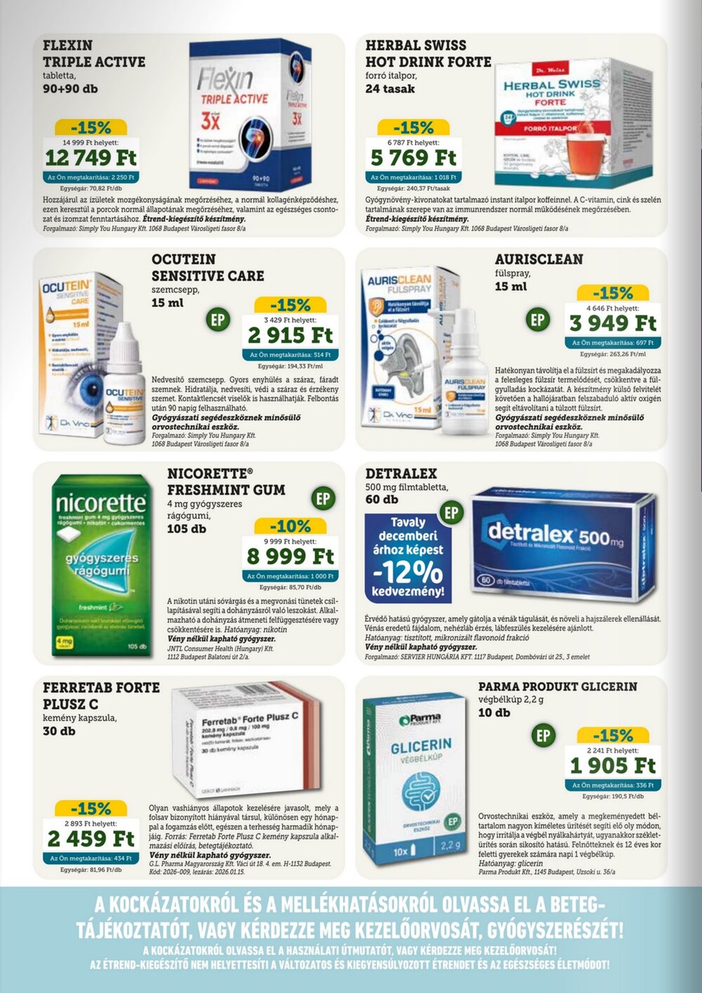 Mosoly Patikák akciós újság 2026.03.01-től - 6. oldal.