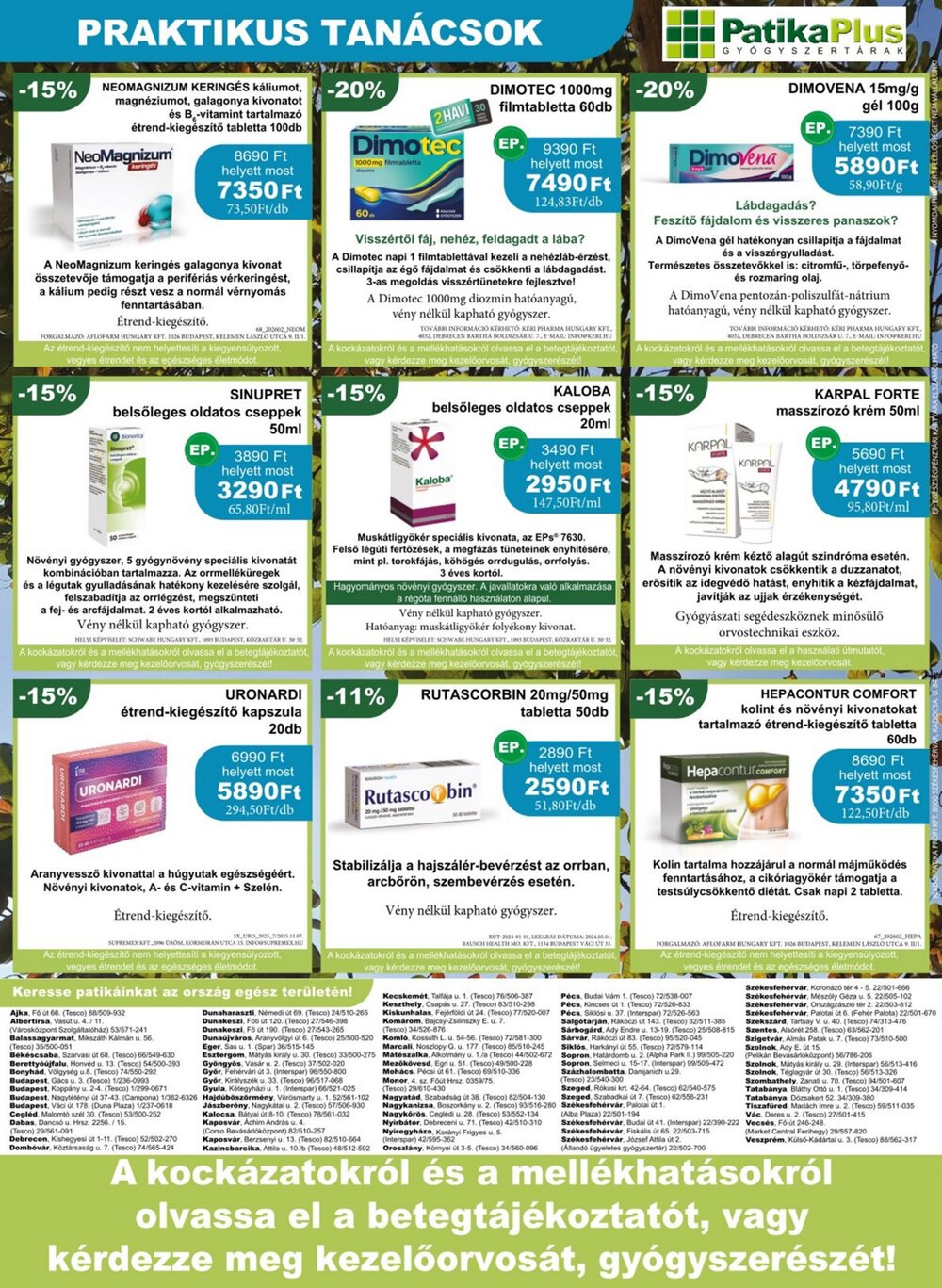 PatikaPlus akciós újság 2026.03.01-től - 8. oldal.