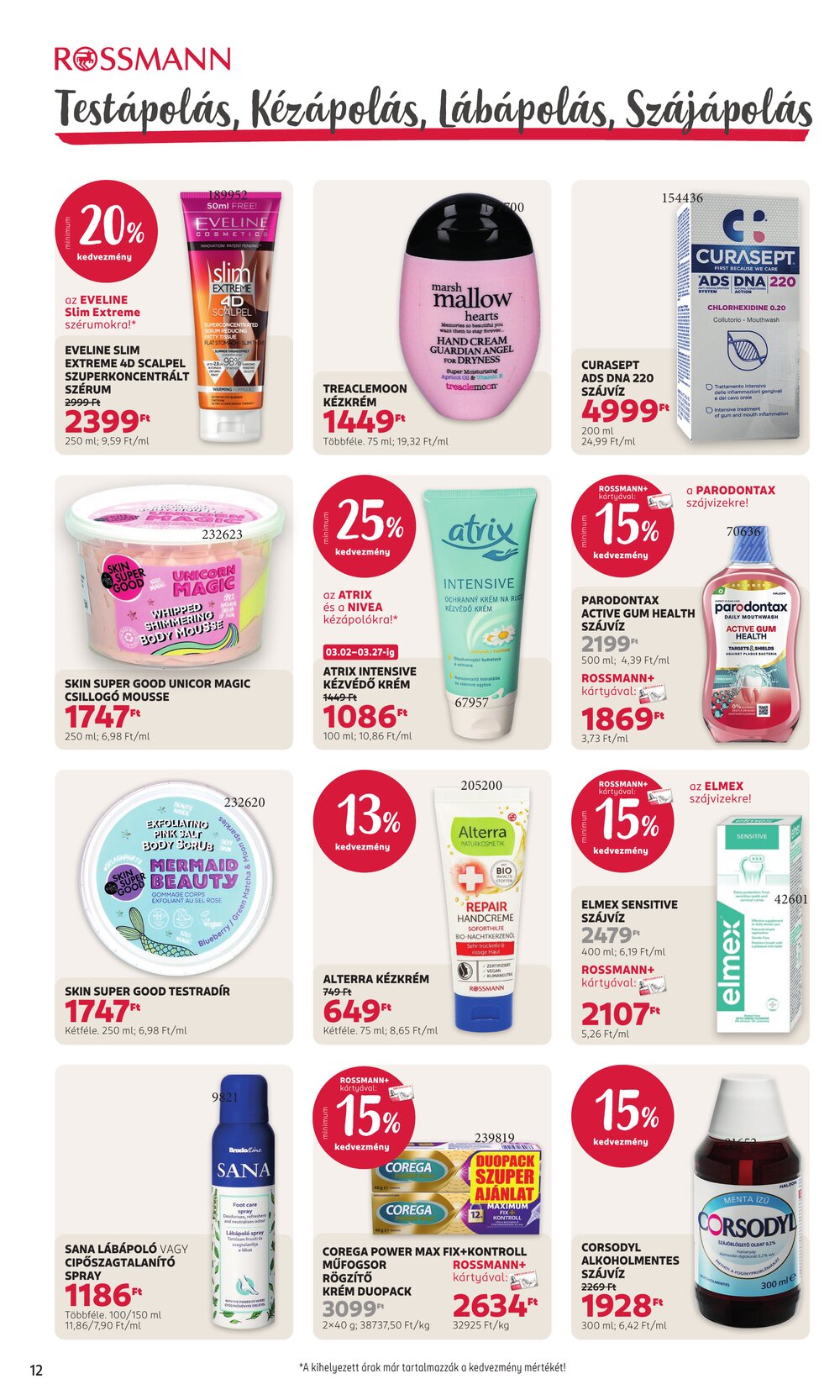 Rossmann akciós újság 2026.03.02-től - 14. oldal.