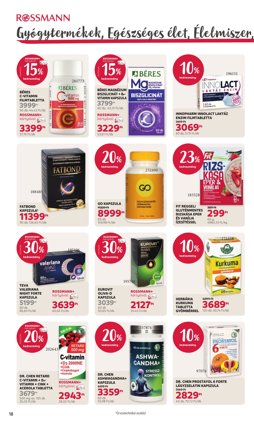 Rossmann akciós újság 2026.03.02-től - 22. oldal.