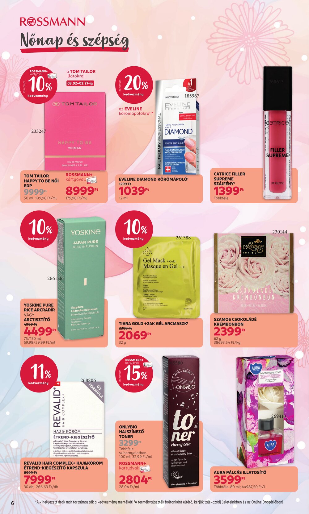 Rossmann akciós újság 2026.03.02-től - 6. oldal.