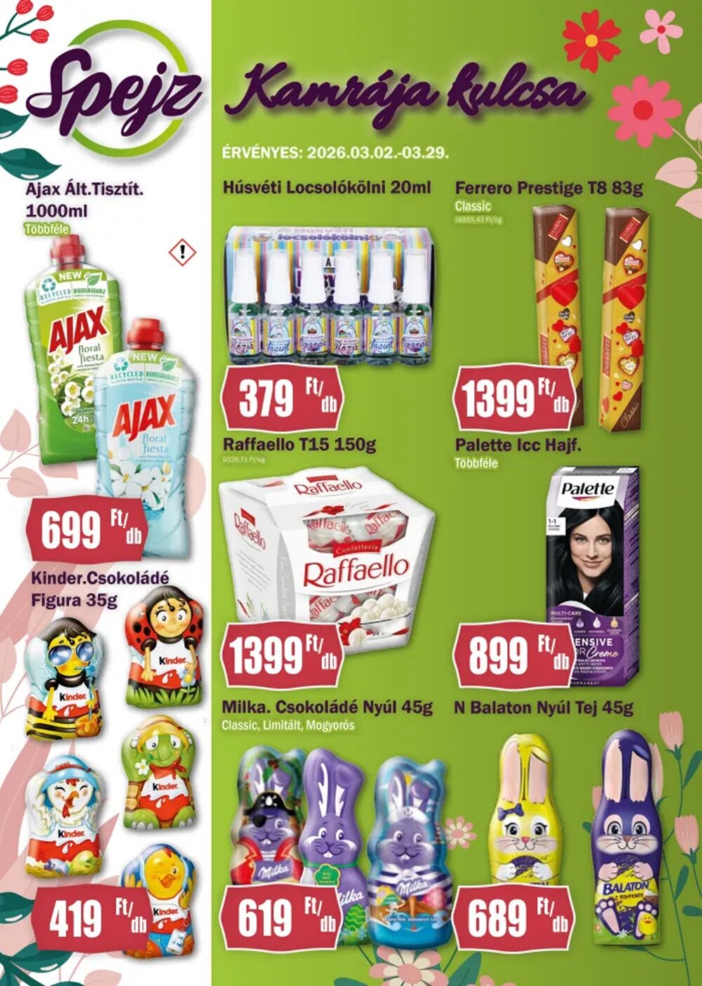 Full Diszkont akciós újság 2026.03.02-től - 1. oldal.