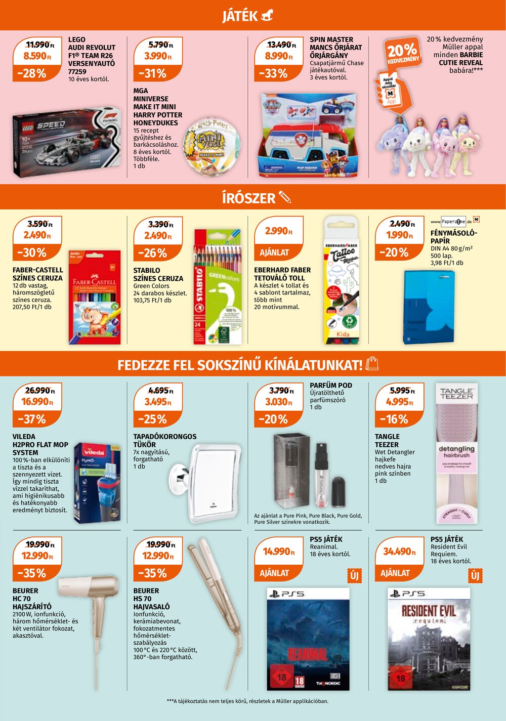 Müller drogéria akciós újság 2026.03.02-től - 11. oldal.