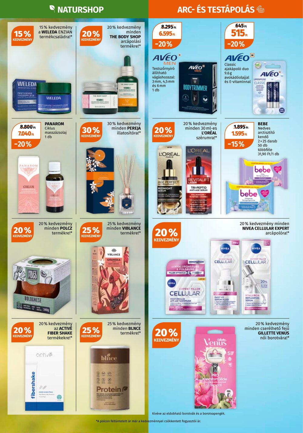 Müller drogéria akciós újság 2026.03.02-től - 3. oldal.