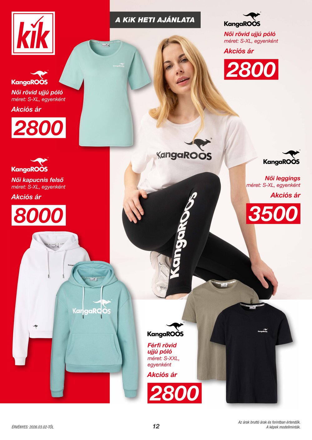 KIK akciós újság 2026.03.02-től - 12. oldal.
