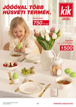 KIK akciós újság 2026.03.02-től