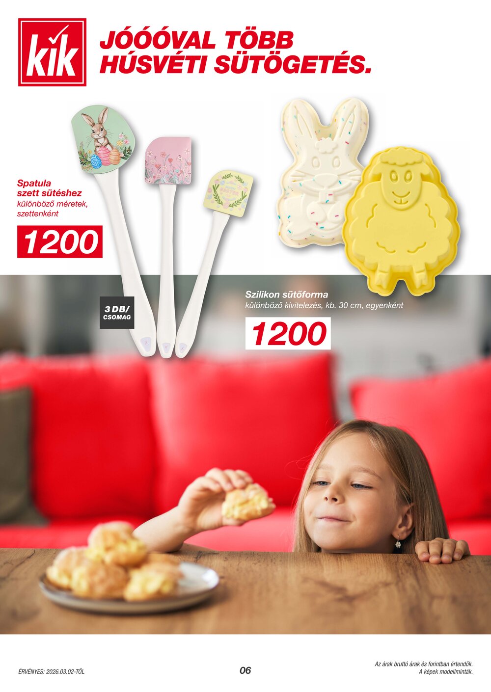 KIK akciós újság 2026.03.02-től - 6. oldal.