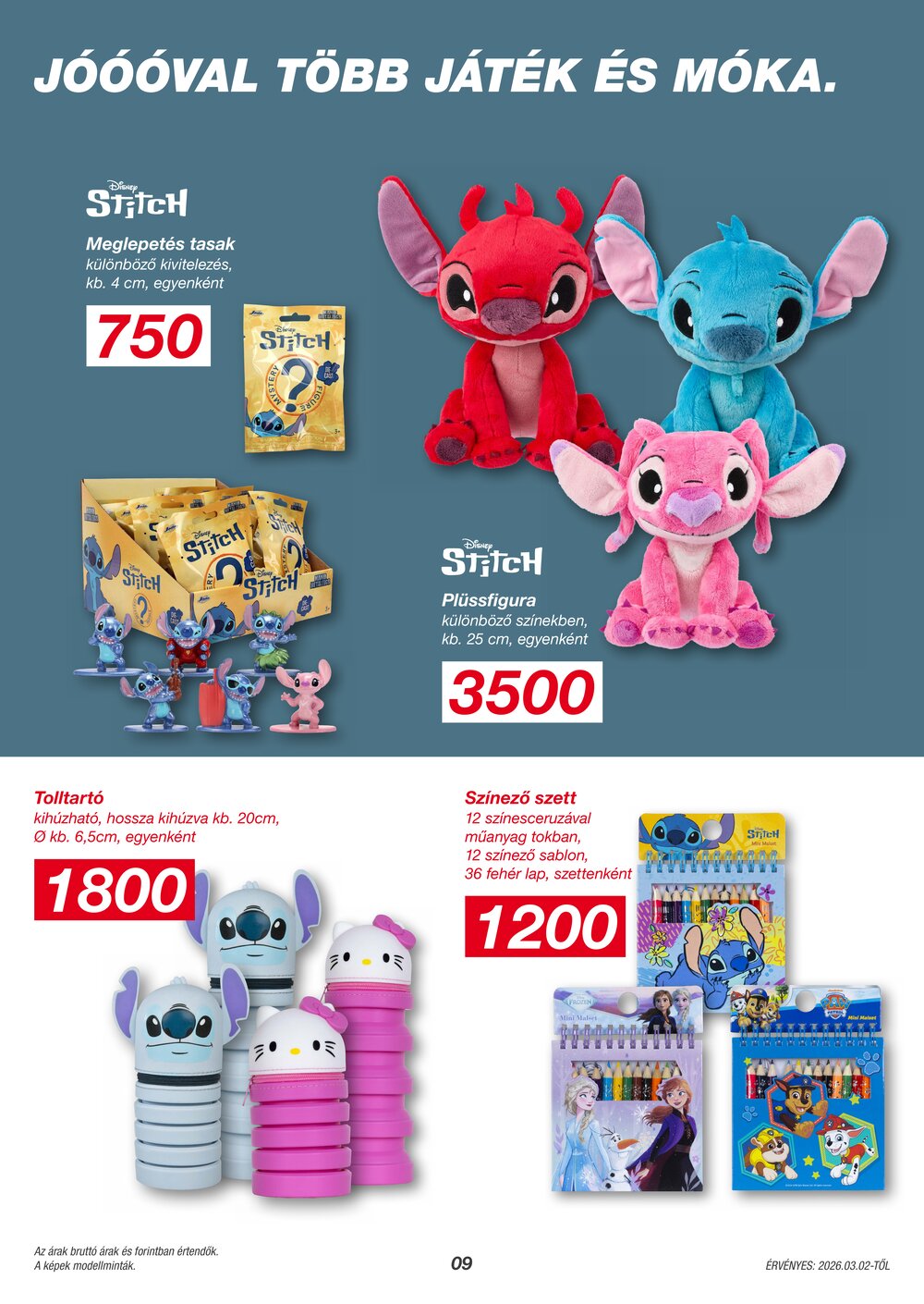 KIK akciós újság 2026.03.02-től - 9. oldal.