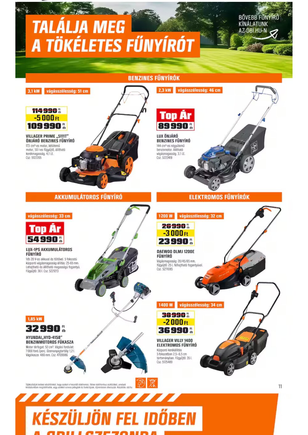 OBI akciós újság 2026.03.03-tól - 10. oldal.