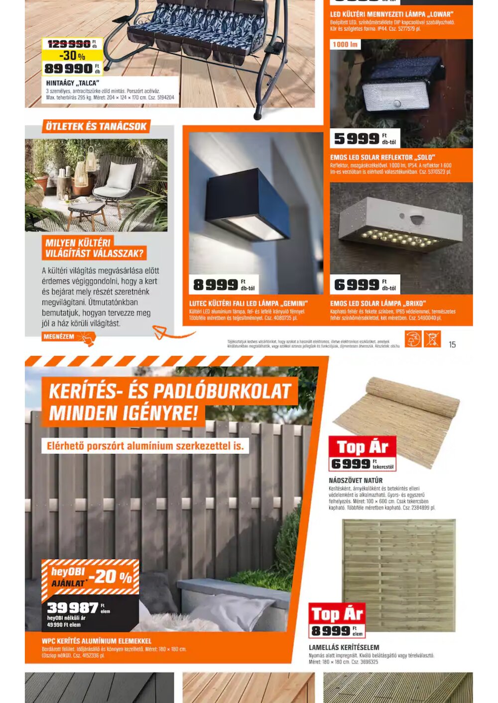 OBI akciós újság 2026.03.03-tól - 14. oldal.