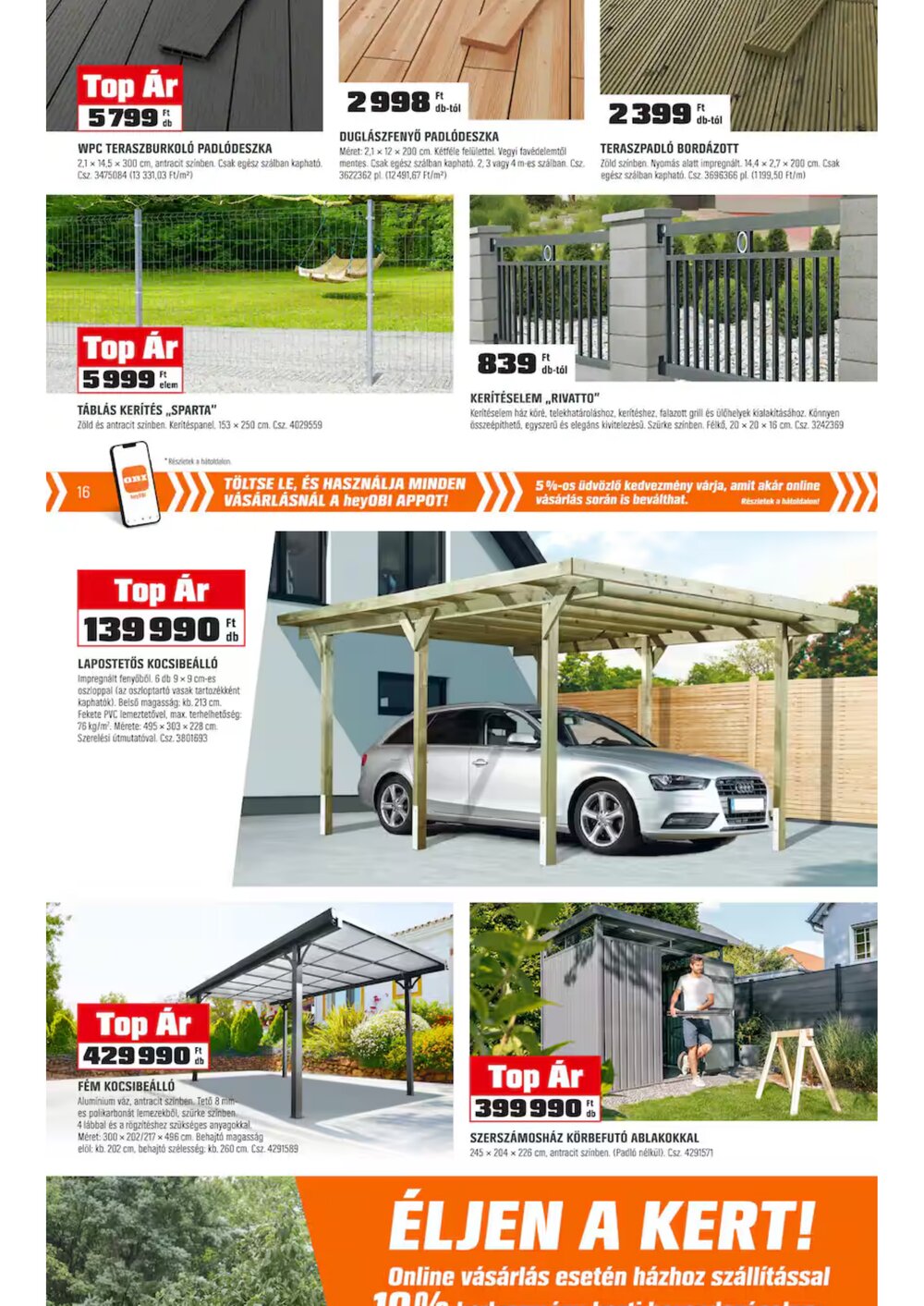 OBI akciós újság 2026.03.03-tól - 15. oldal.