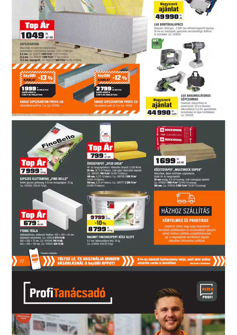 OBI akciós újság 2026.03.03-tól - 20. oldal.