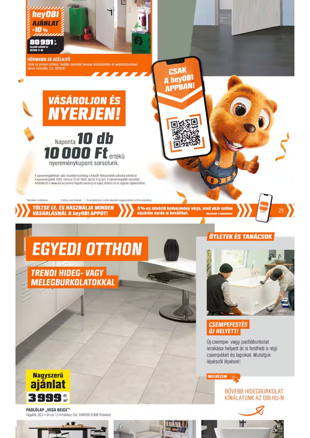 OBI akciós újság 2026.03.03-tól - 23. oldal.
