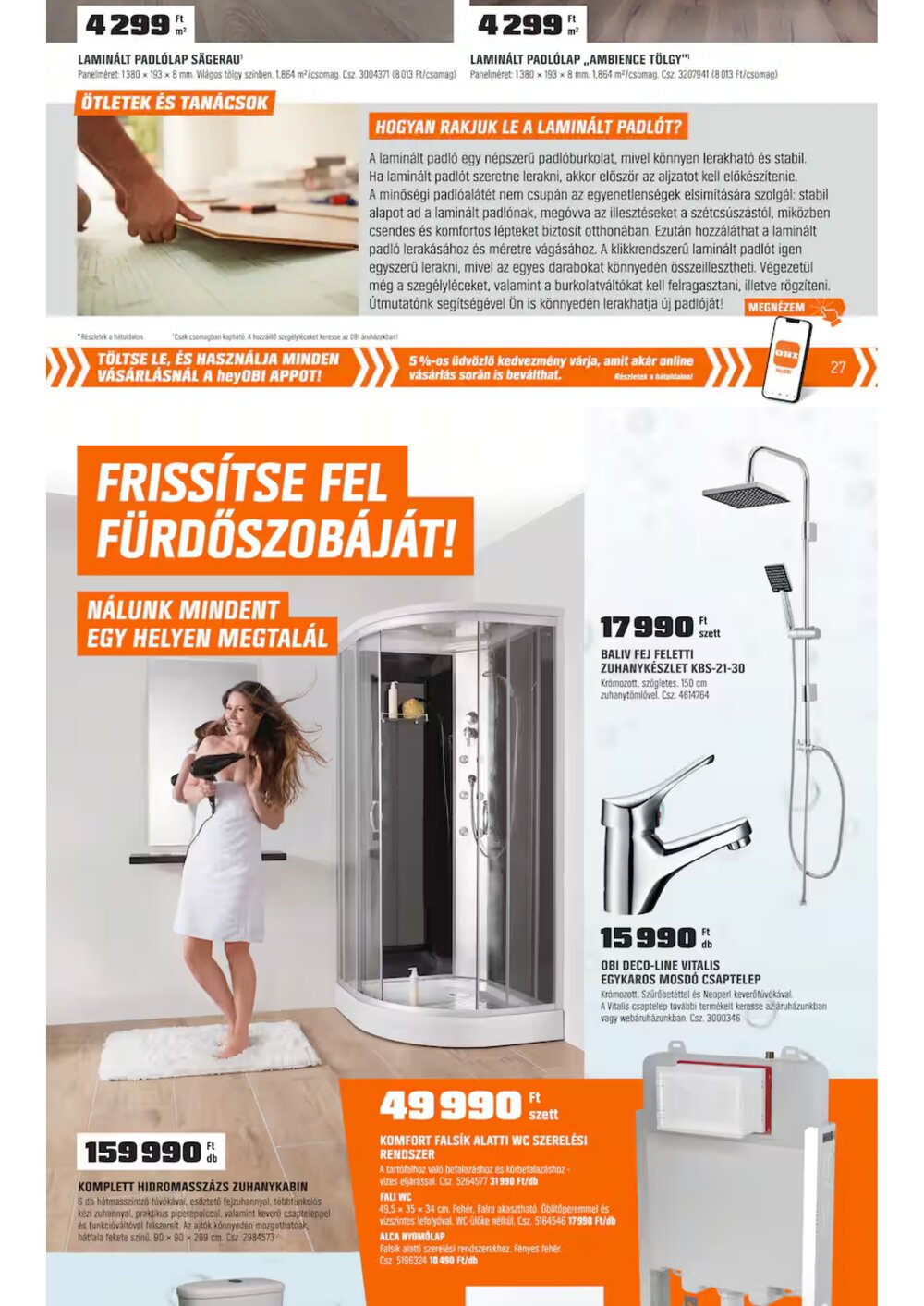 OBI akciós újság 2026.03.03-tól - 25. oldal.