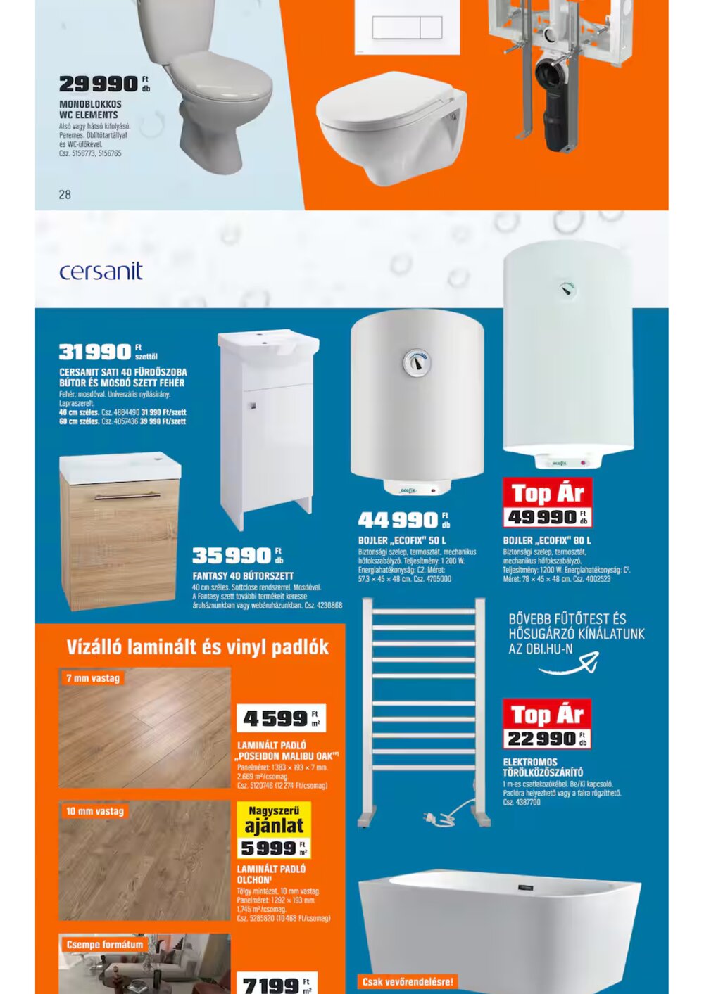 OBI akciós újság 2026.03.03-tól - 26. oldal.
