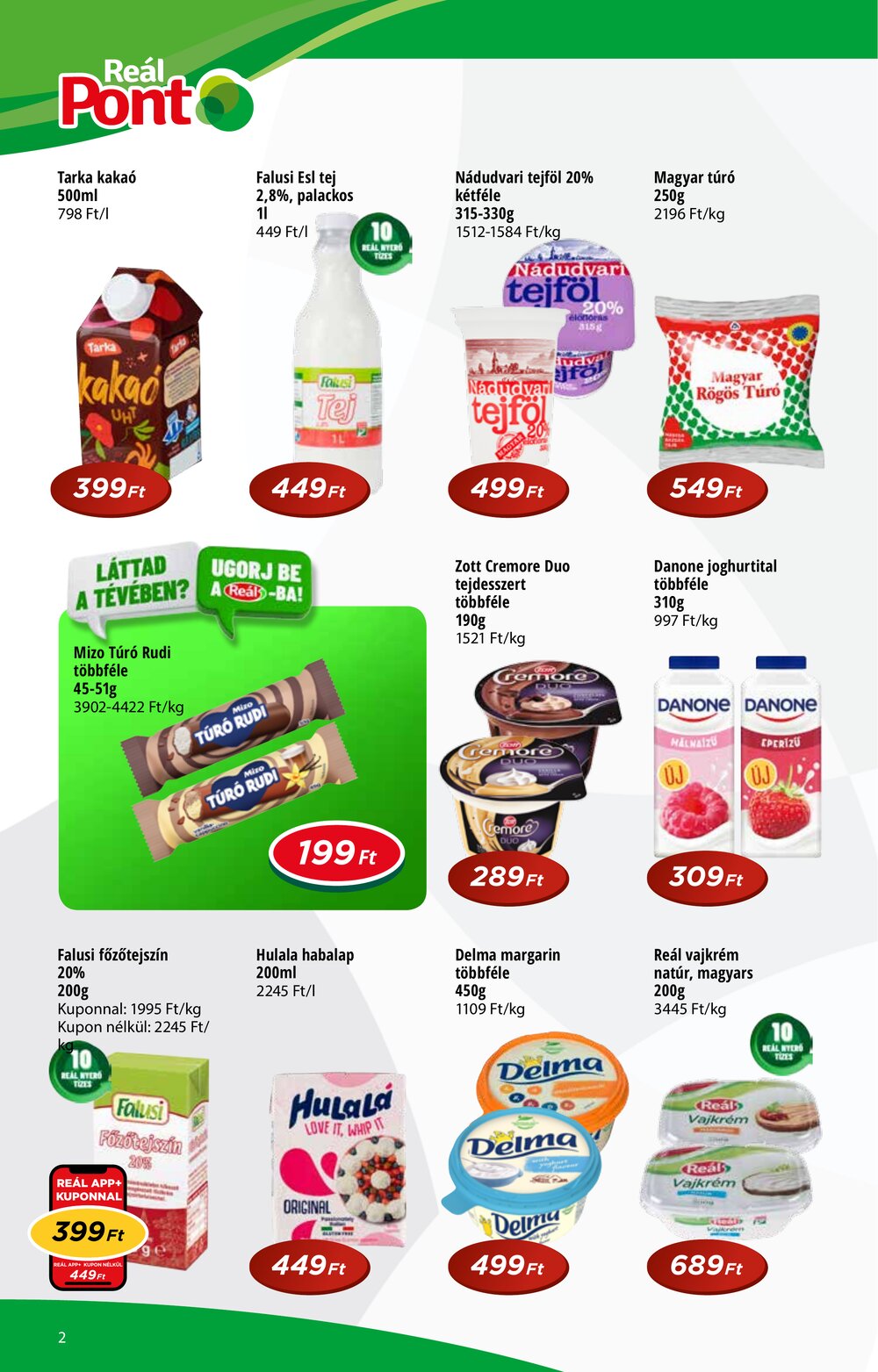Reál akciós újság 2026.03.04-től - 2. oldal.