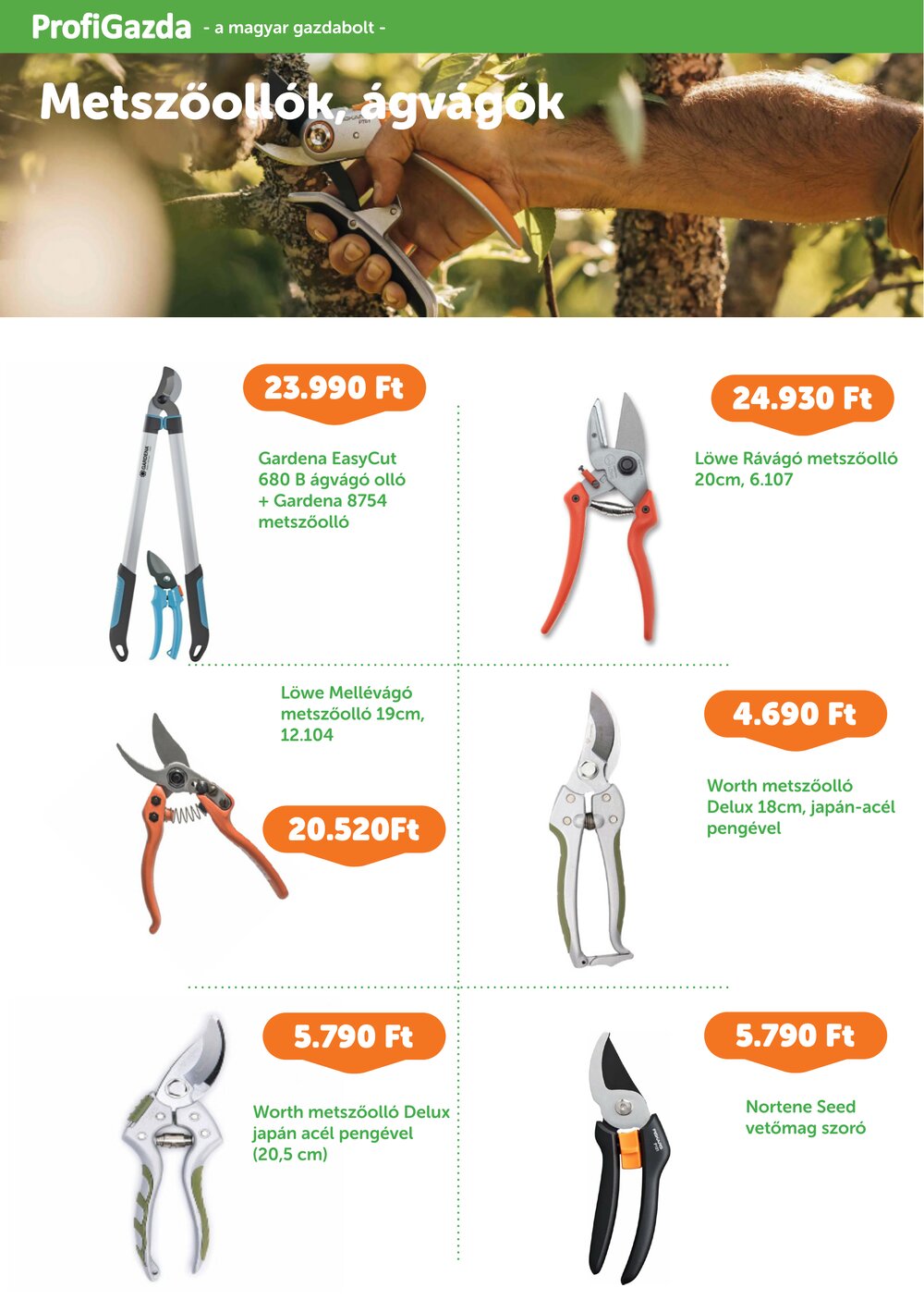 Profigazda akciós újság 2026.03.04-től - 2. oldal.