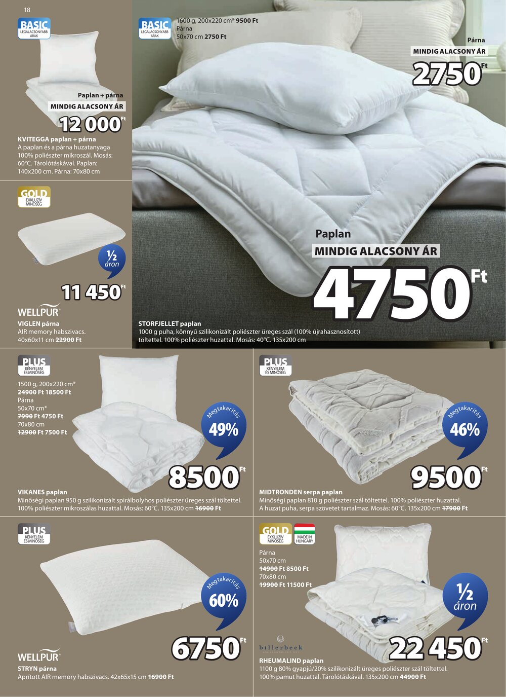 JYSK akciós újság 2026.03.04-től - 19. oldal.