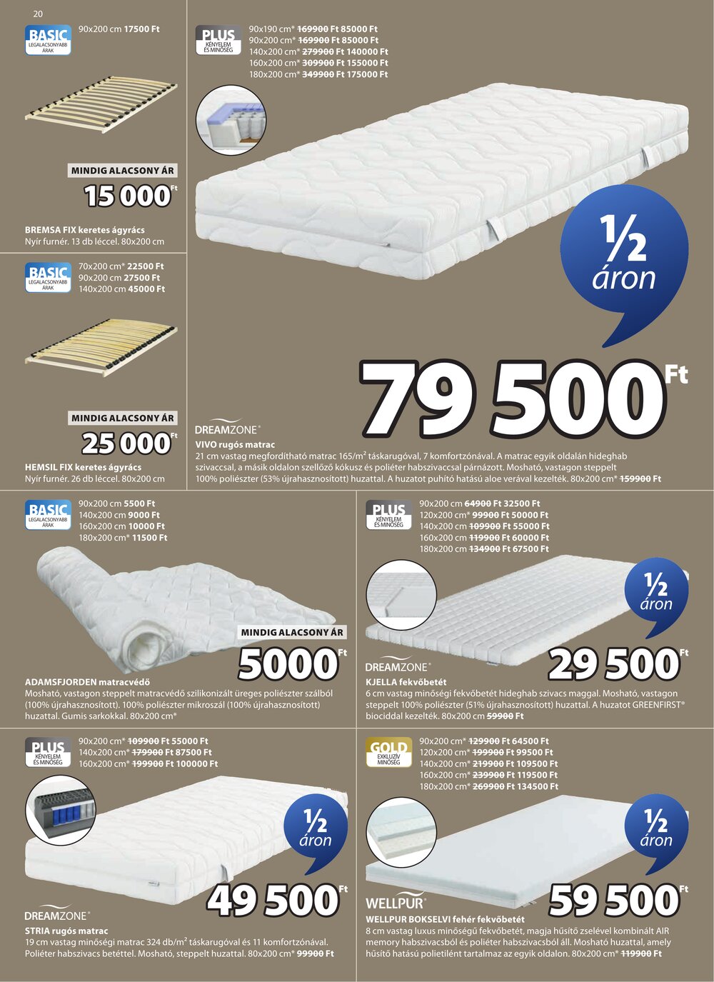 JYSK akciós újság 2026.03.04-től - 21. oldal.