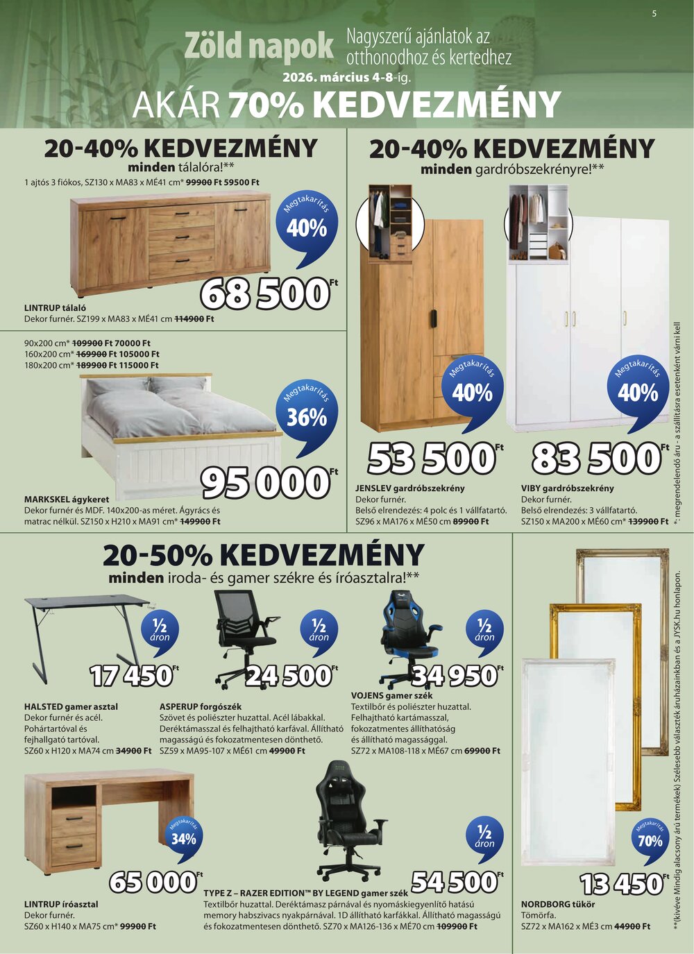 JYSK akciós újság 2026.03.04-től - 6. oldal.