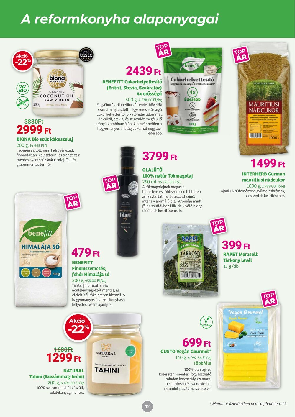 Herbaház akciós újság 2026.03.04-től - 12. oldal.
