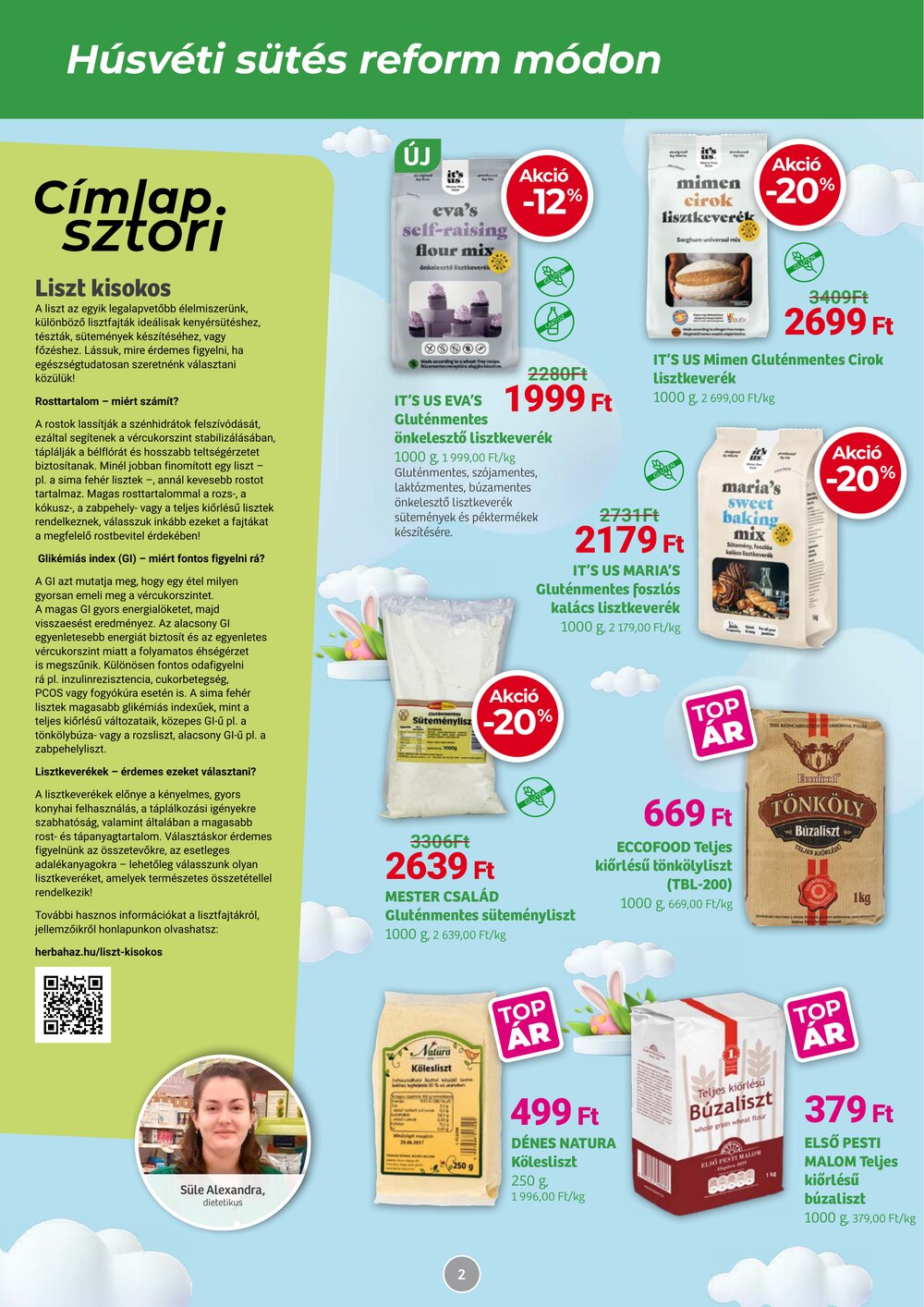 Herbaház akciós újság 2026.03.04-től - 2. oldal.