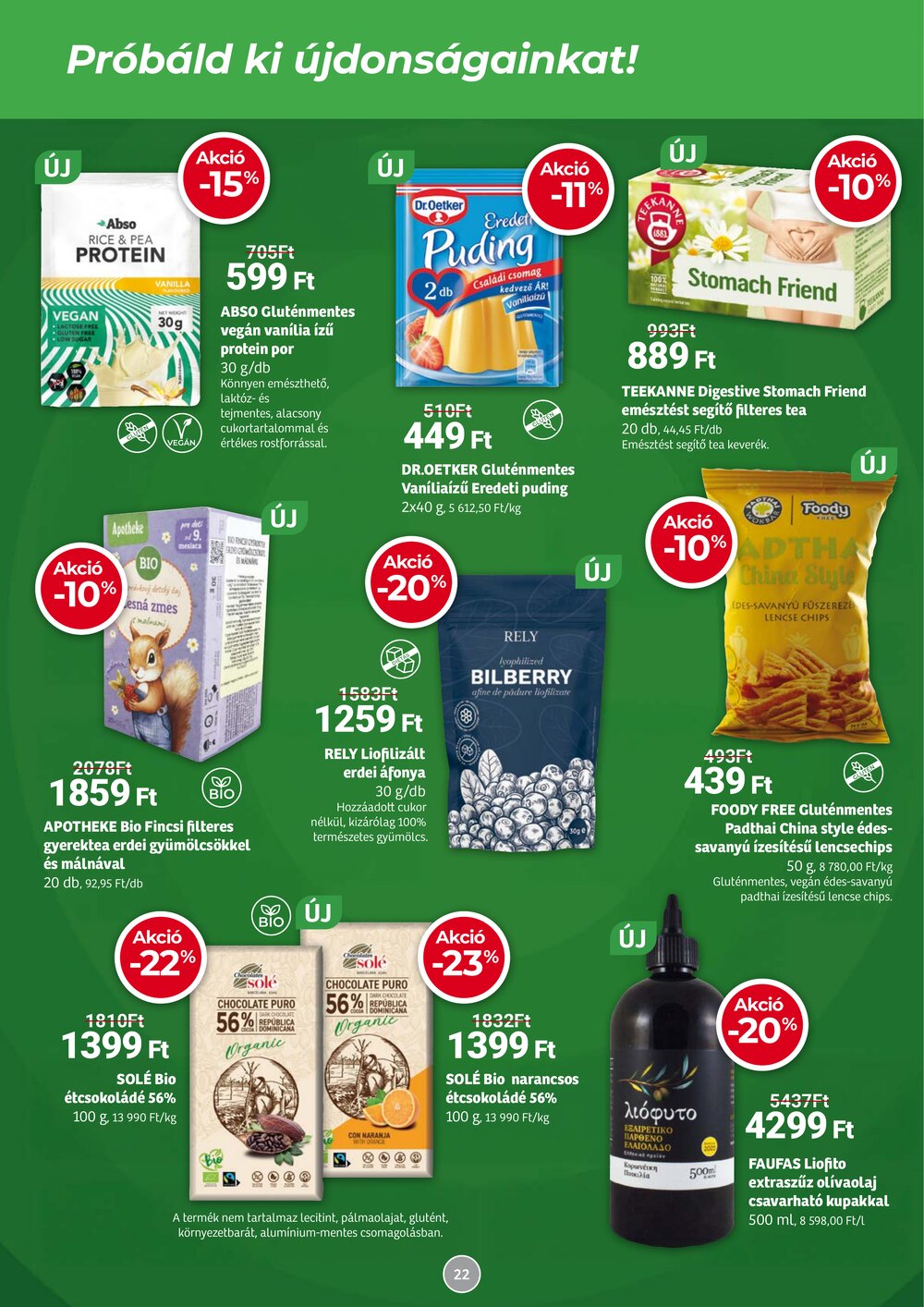 Herbaház akciós újság 2026.03.04-től - 22. oldal.