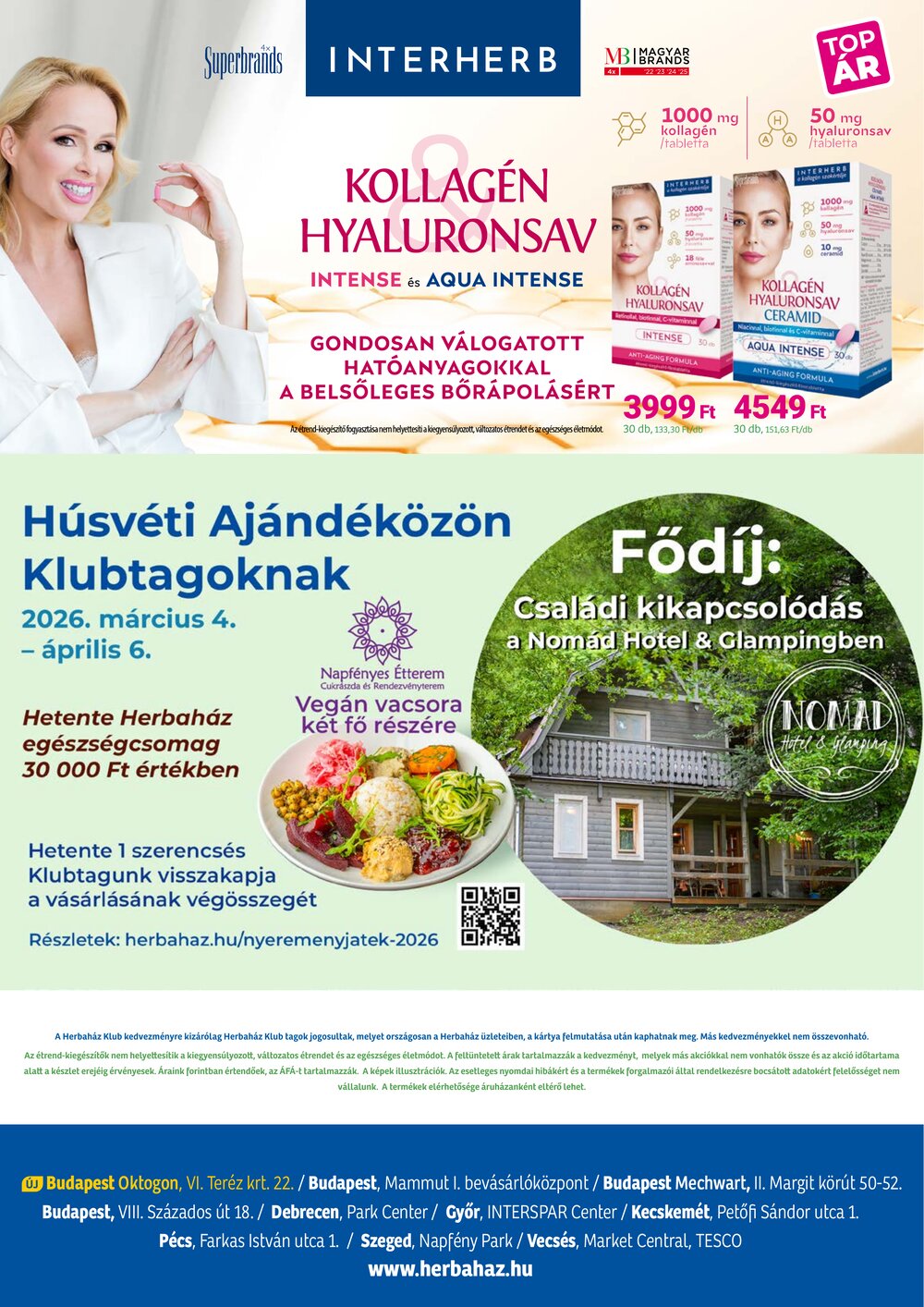 Herbaház akciós újság 2026.03.04-től - 24. oldal.