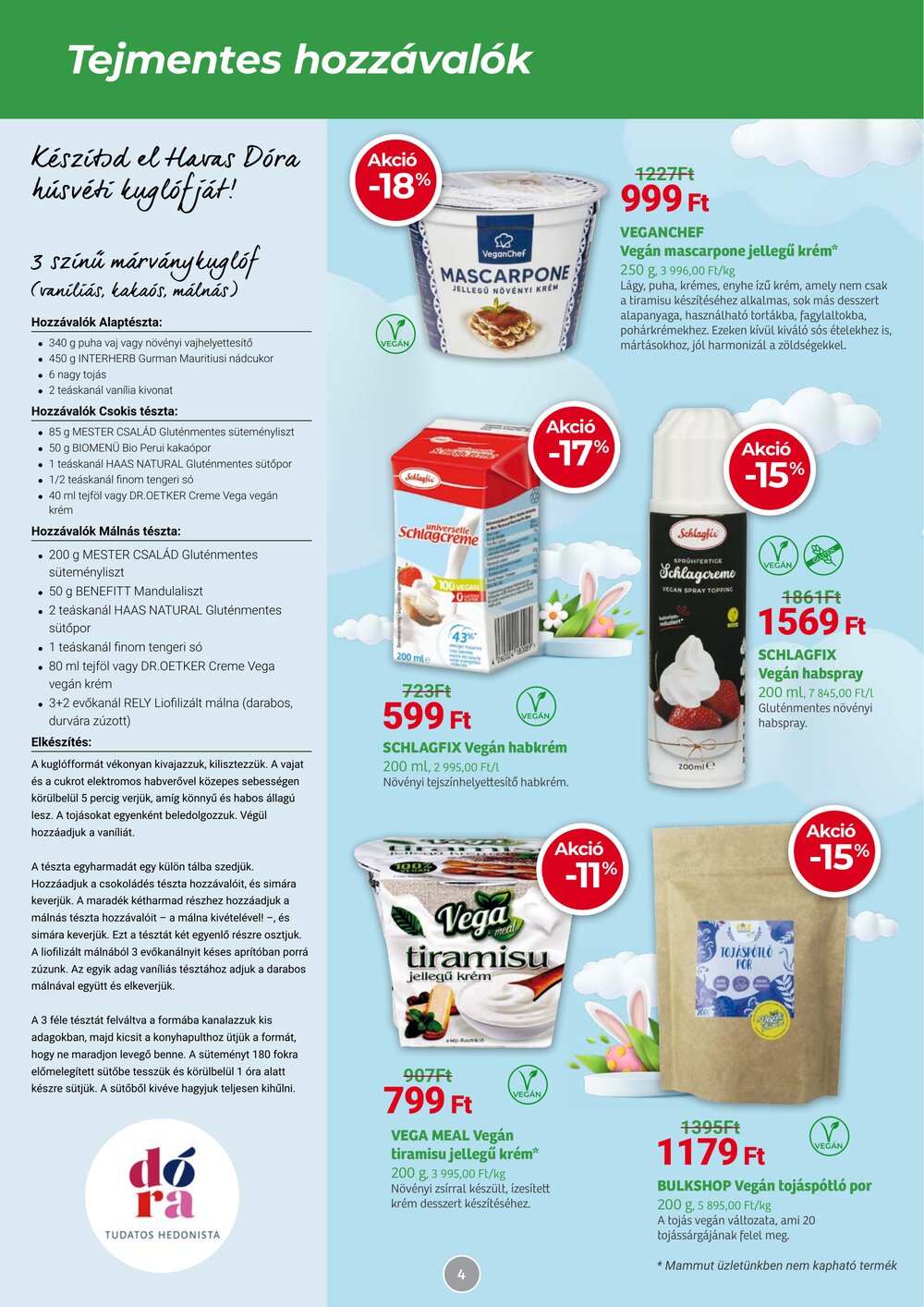 Herbaház akciós újság 2026.03.04-től - 4. oldal.