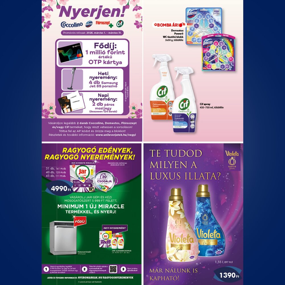 Azúr drogéria akciós újság 2026.03.04-től - 2. oldal.