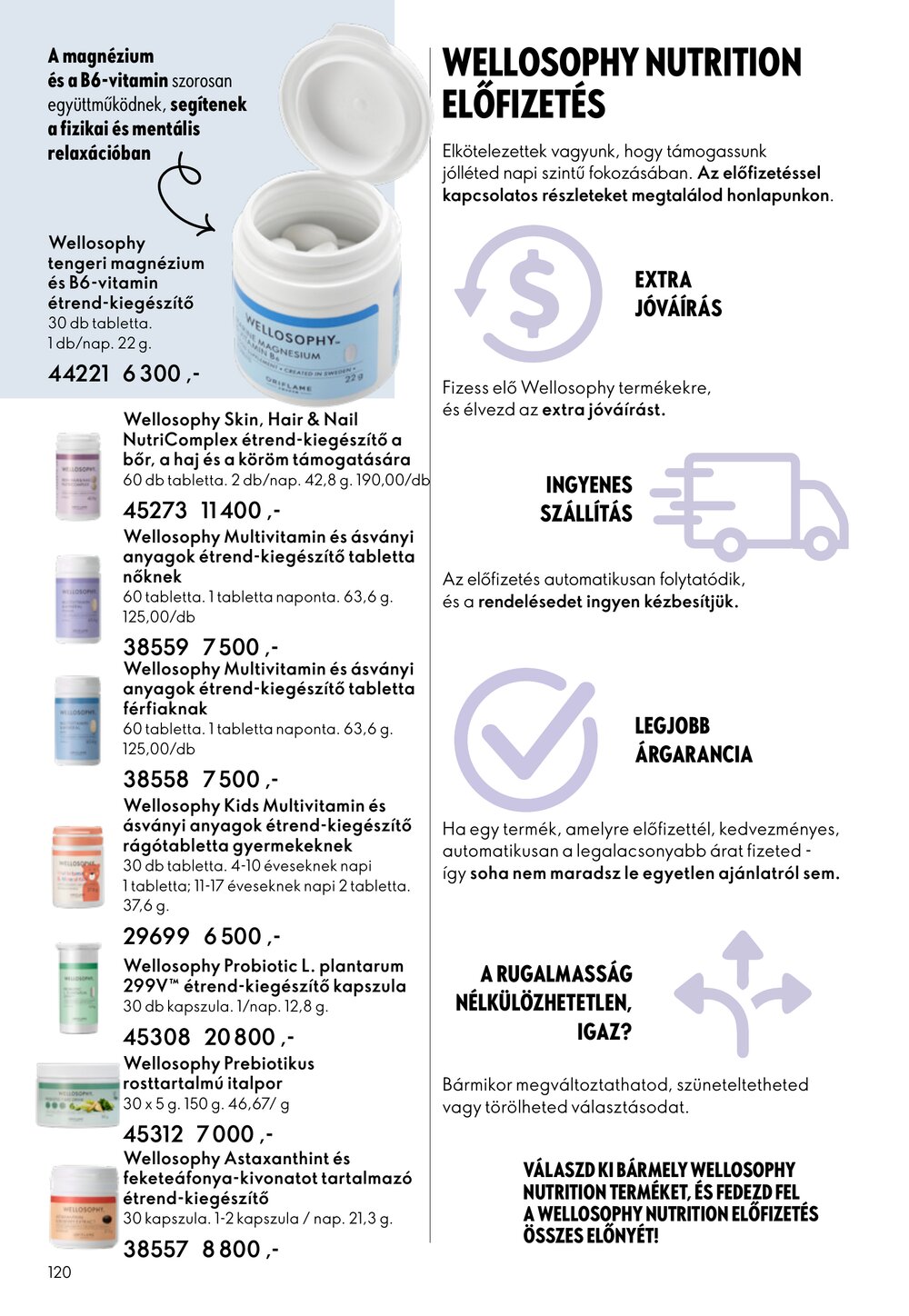 Oriflame akciós újság 2026.03.04-től - 120. oldal.