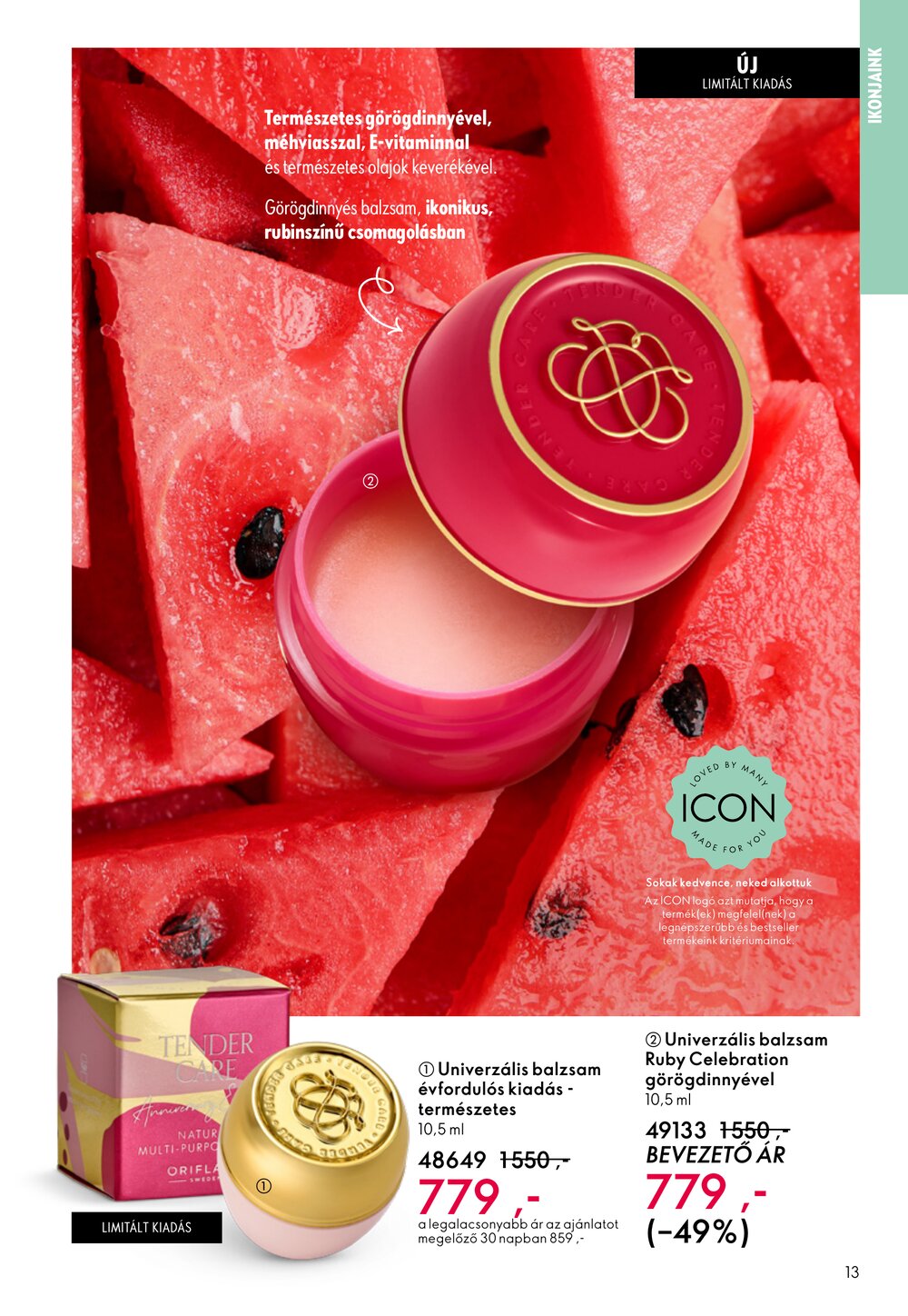 Oriflame akciós újság 2026.03.04-től - 13. oldal.