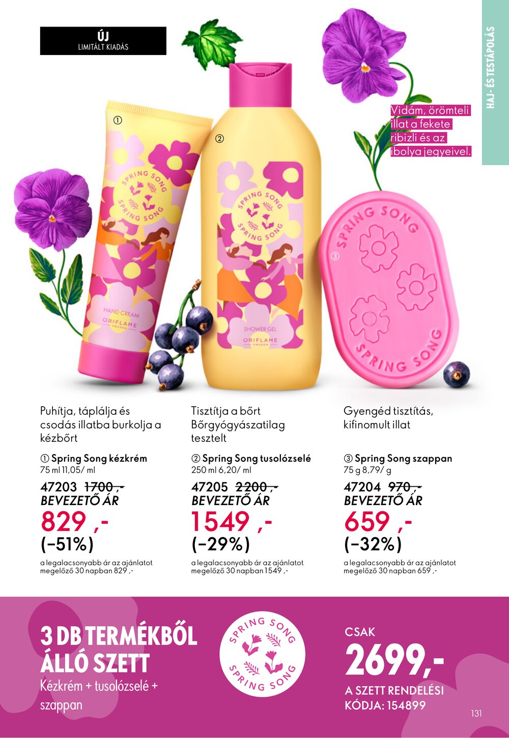Oriflame akciós újság 2026.03.04-től - 131. oldal.