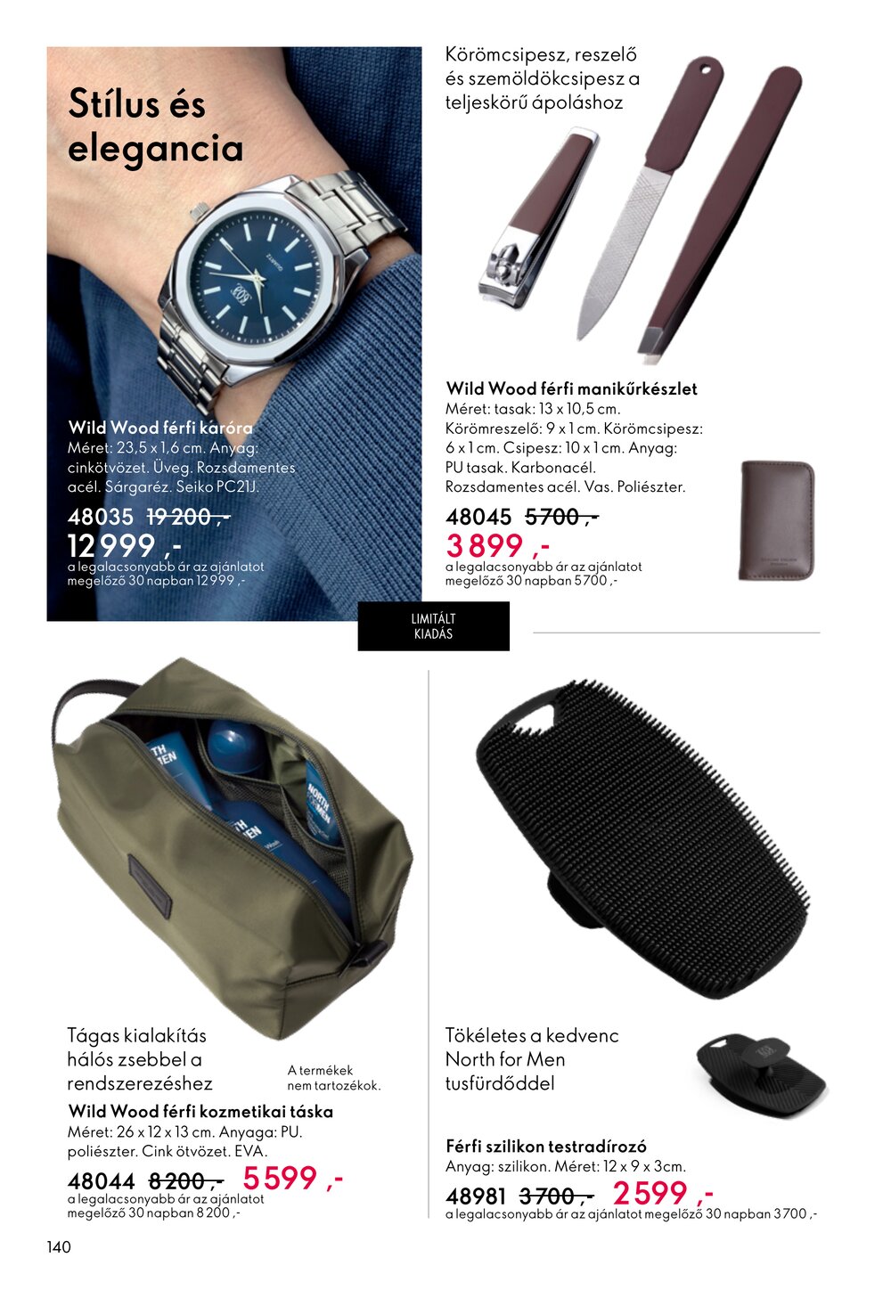 Oriflame akciós újság 2026.03.04-től - 140. oldal.