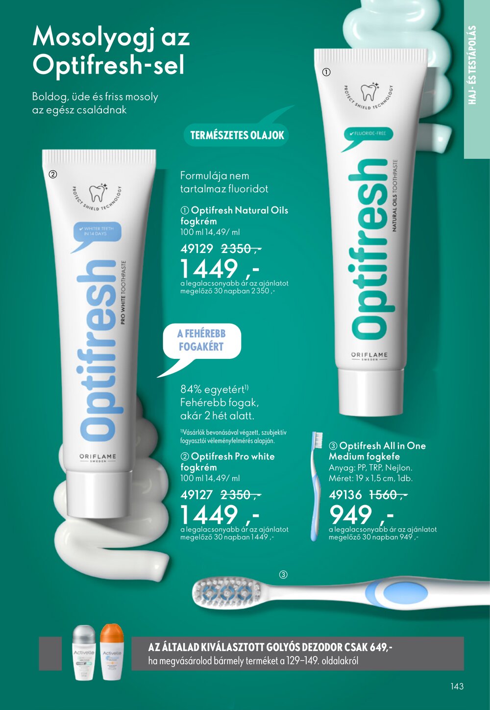Oriflame akciós újság 2026.03.04-től - 143. oldal.