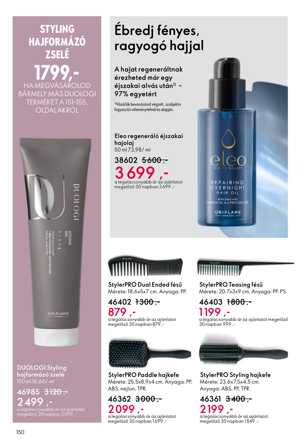 Oriflame akciós újság 2026.03.04-től - 150. oldal.