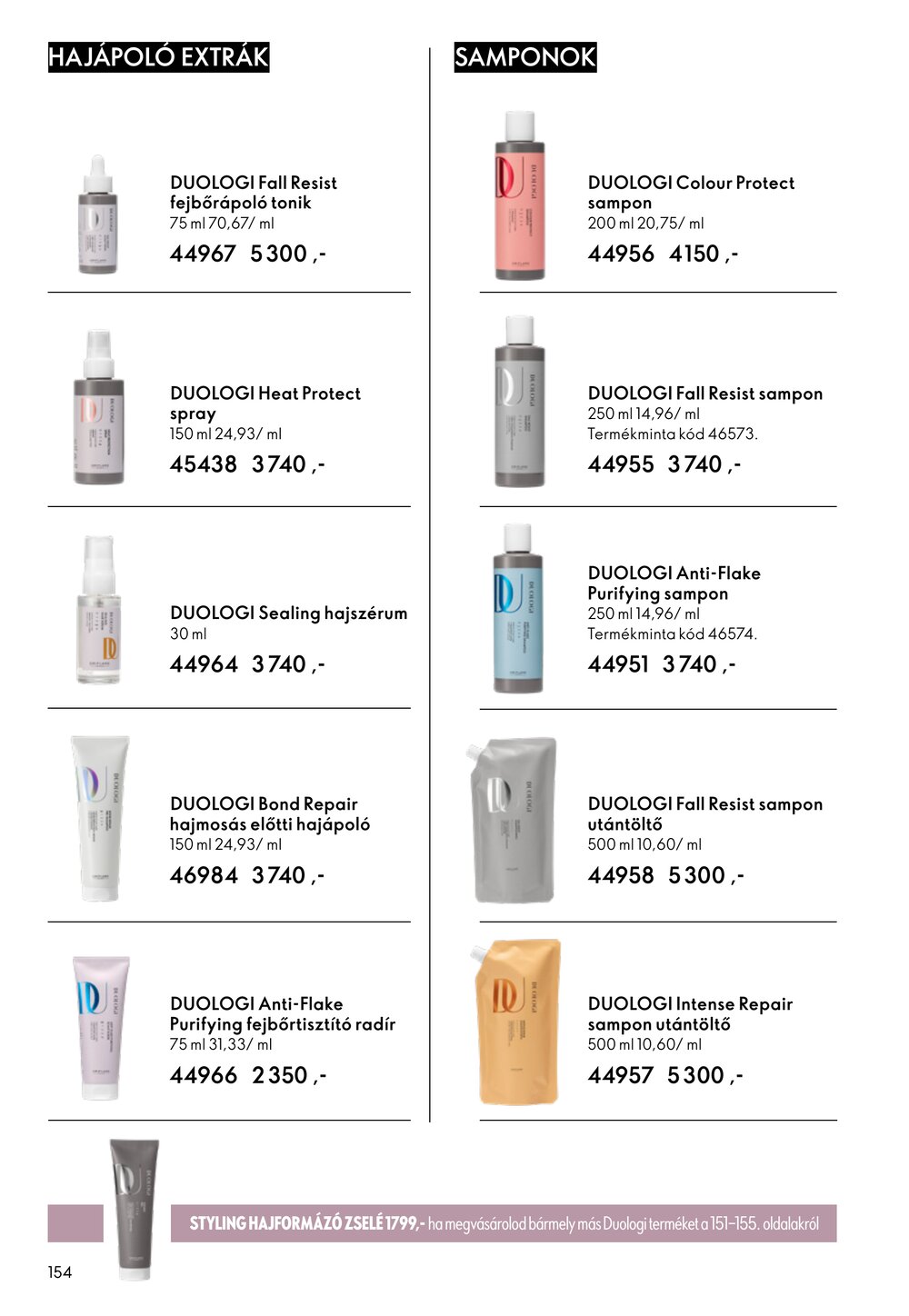 Oriflame akciós újság 2026.03.04-től - 154. oldal.