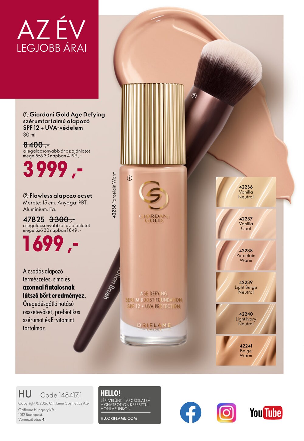 Oriflame akciós újság 2026.03.04-től - 164. oldal.