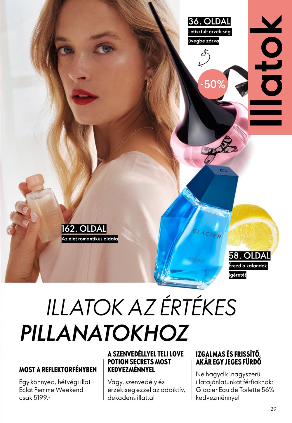 Oriflame akciós újság 2026.03.04-től - 29. oldal.