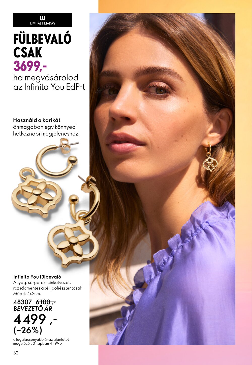 Oriflame akciós újság 2026.03.04-től - 32. oldal.