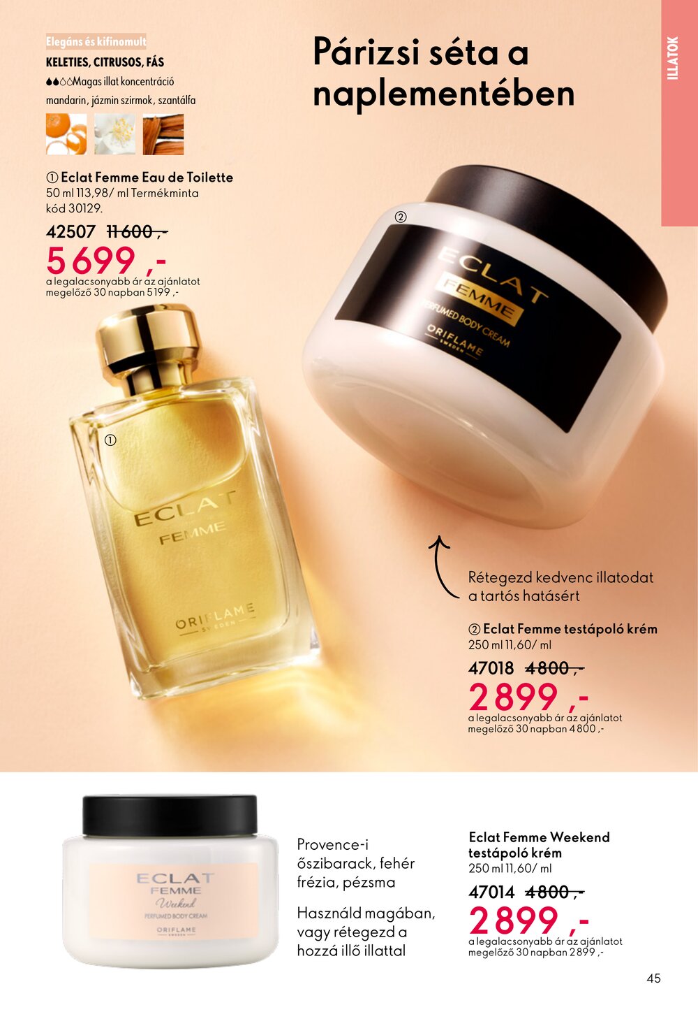 Oriflame akciós újság 2026.03.04-től - 45. oldal.
