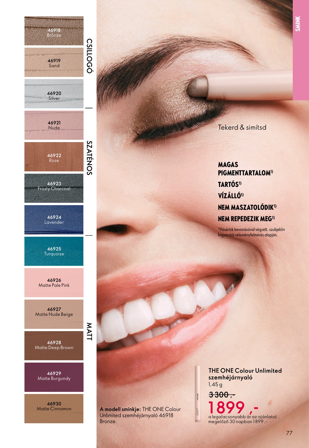 Oriflame akciós újság 2026.03.04-től - 77. oldal.