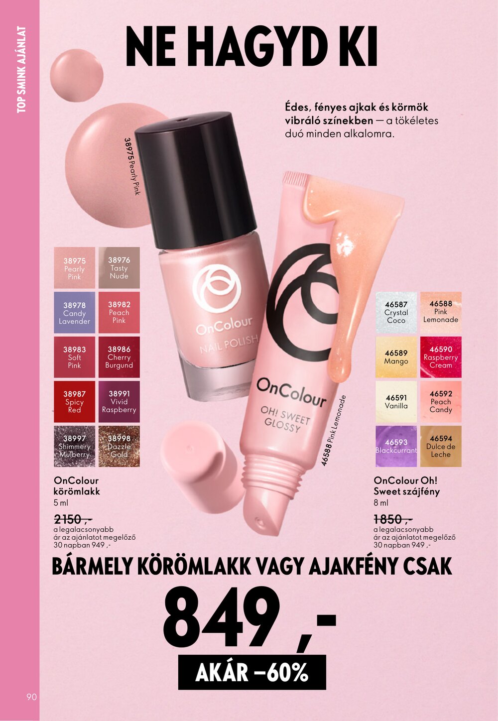 Oriflame akciós újság 2026.03.04-től - 90. oldal.
