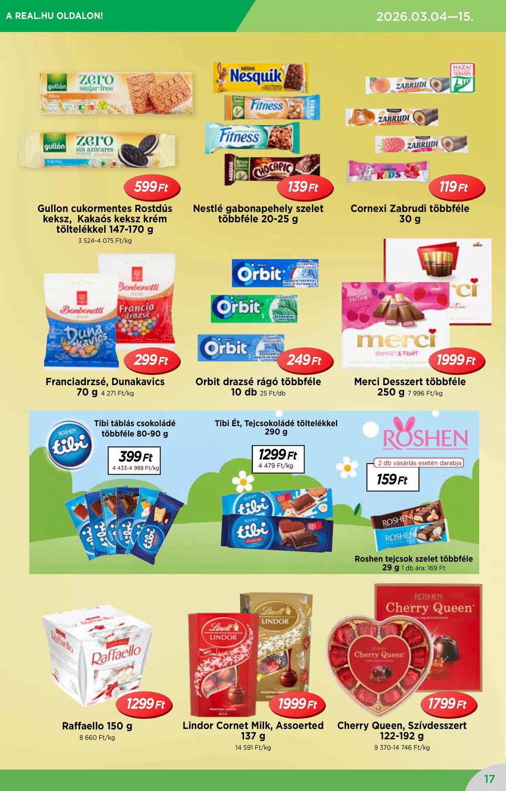 Reál akciós újság 2026.03.04-től - 17. oldal.