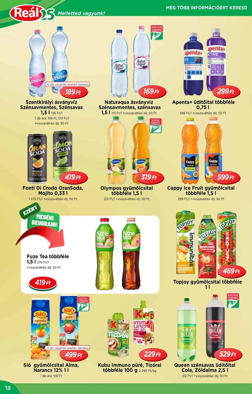 Reál akciós újság 2026.03.04-től - 18. oldal.