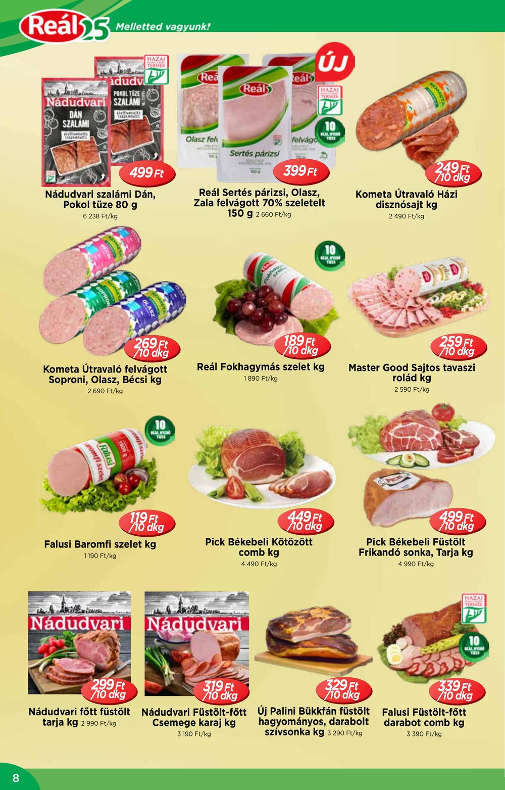 Reál akciós újság 2026.03.04-től - 8. oldal.