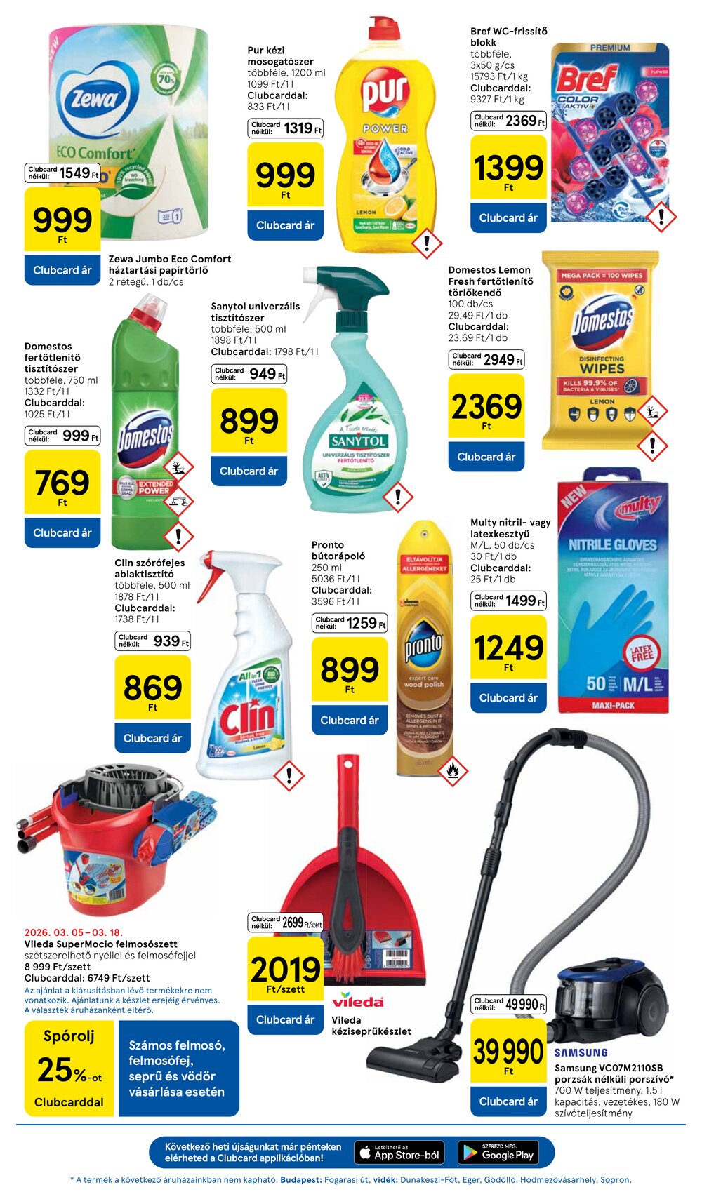 Tesco akciós újság 2026.03.05-től - 13. oldal.