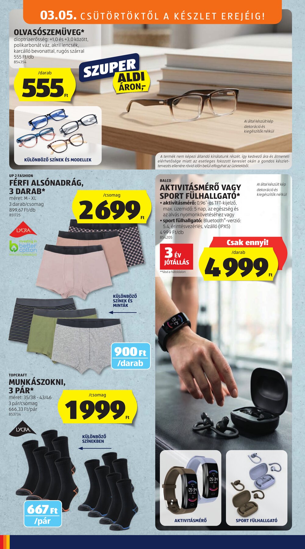 Aldi akciós újság 2026.03.05-től - 6. oldal.